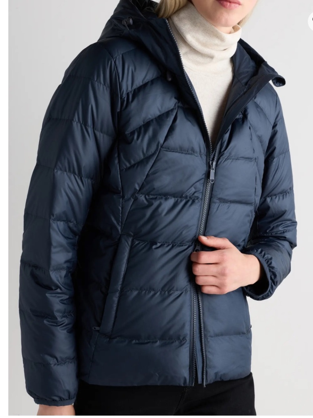 Quince Lightweight Down Puffer Jacket Size Small
